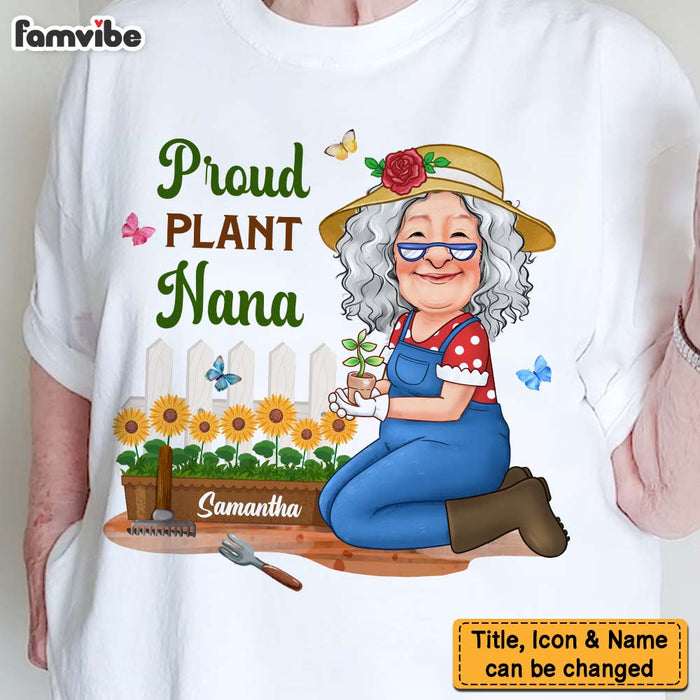 Personalized Gift For Grandma Proud Plant Nana Shirt - Hoodie - Sweatshirt 31654 1