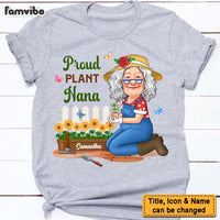 Personalized Gift For Grandma Proud Plant Nana Shirt - Hoodie - Sweatshirt 31654 thumb 1