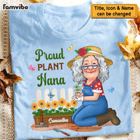Personalized Gift For Grandma Proud Plant Nana Shirt - Hoodie - Sweatshirt 31654 thumb 1
