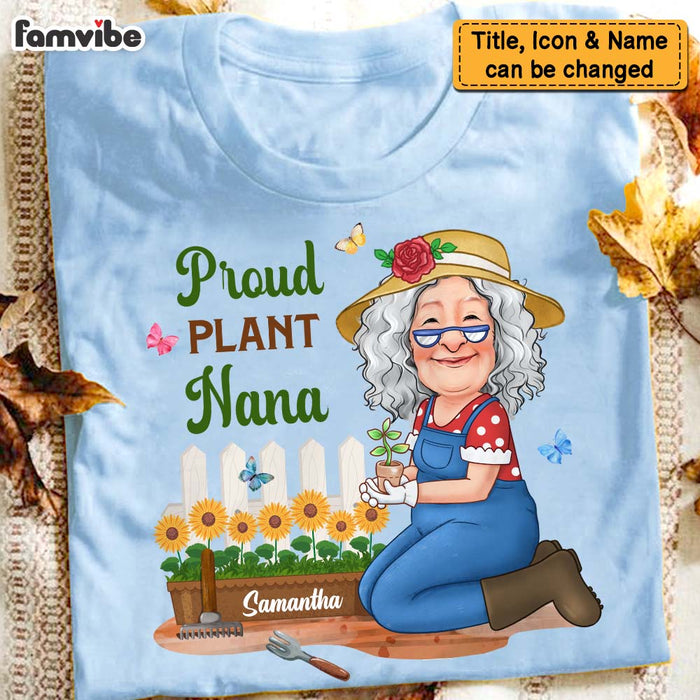 Personalized Gift For Grandma Proud Plant Nana Shirt - Hoodie - Sweatshirt 31654 1
