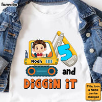 Personalized Birthday Gift For Grandson Construction Crew Kid T Shirt - Kid Hoodie - Kid Sweatshirt 31668 thumb 1