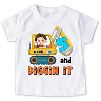 Personalized Birthday Gift For Grandson Construction Crew Kid T Shirt - Kid Hoodie - Kid Sweatshirt 31668 thumb 1