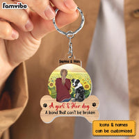 Personalized Gift For Dog Lovers A Bond That Can't Be Broken Acrylic Keychain 31680 thumb 1