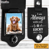 Personalized Pet Memorial Gift I Am Always With You Leather Photo Keychain 31687 1