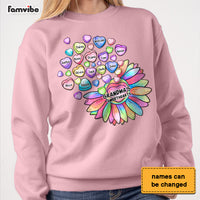 Personalized Grandma's Sweethearts Flower Shirt - Hoodie - Sweatshirt 31699 thumb 1