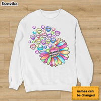 Personalized Grandma's Sweethearts Flower Shirt - Hoodie - Sweatshirt 31699 thumb 1
