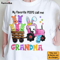 Personalized Gift For Grandma Easter My Favorite Peeps Shirt - Hoodie - Sweatshirt 31704 thumb 1
