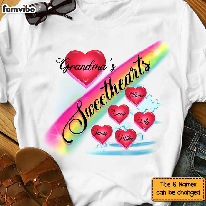Personalized Gift For Grandma's Sweethearts Shirt - Hoodie - Sweatshirt 31709 1