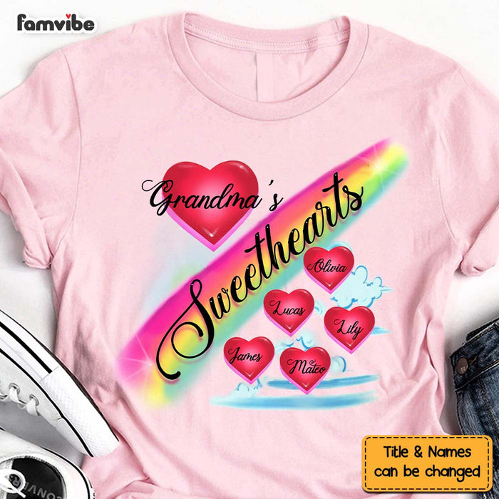 Personalized Gift For Grandma's Sweethearts Shirt - Hoodie - Sweatshirt 31709 1