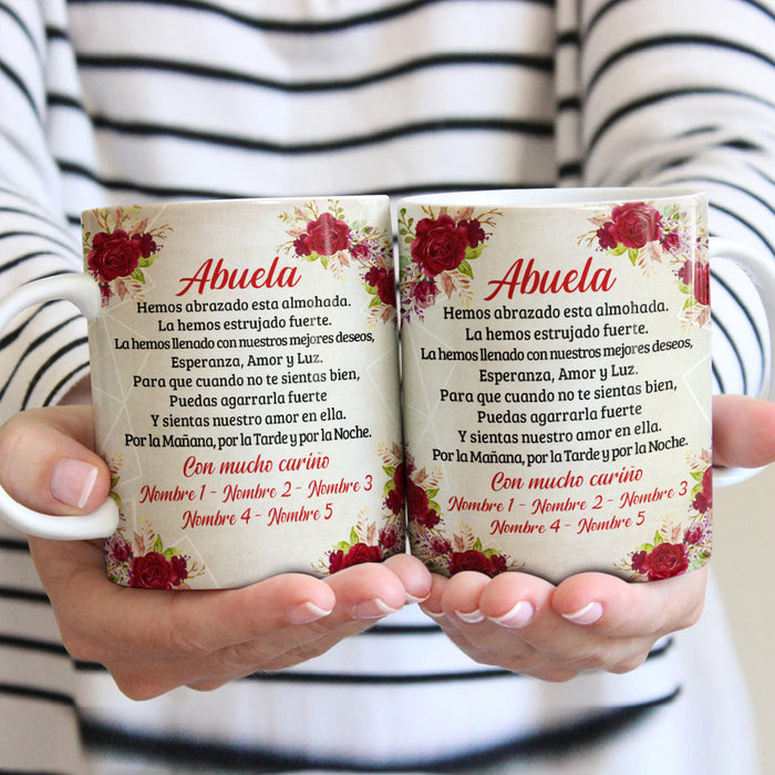 Personalized Spanish Mamá Abuela Gift For Mom Grandma Mug AP135 65O34 1