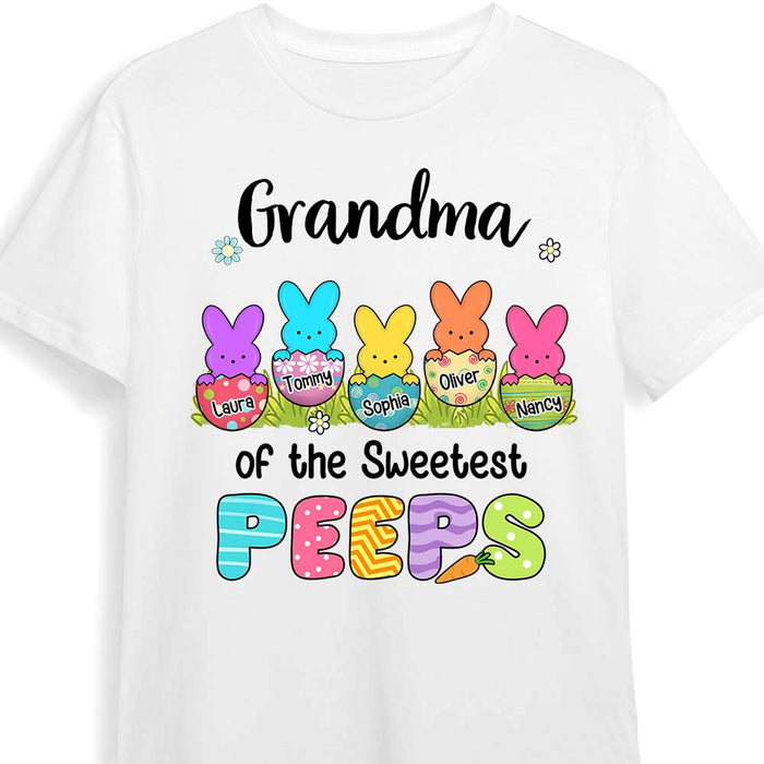 Personalized Gift For Grandma Easter Sweetest Peeps Shirt - Hoodie - Sweatshirt 31727 1