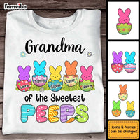 Personalized Gift For Grandma Easter Sweetest Peeps Shirt - Hoodie - Sweatshirt 31727 thumb 1