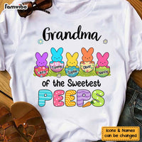 Personalized Gift For Grandma Easter Sweetest Peeps Shirt - Hoodie - Sweatshirt 31727 thumb 1