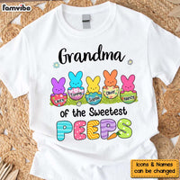 Personalized Gift For Grandma Easter Sweetest Peeps Shirt - Hoodie - Sweatshirt 31727 thumb 1