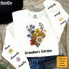 Personalized Gift For Grandma's Garden Unisex Sleeve Printed Standard Sweatshirt 31732 1