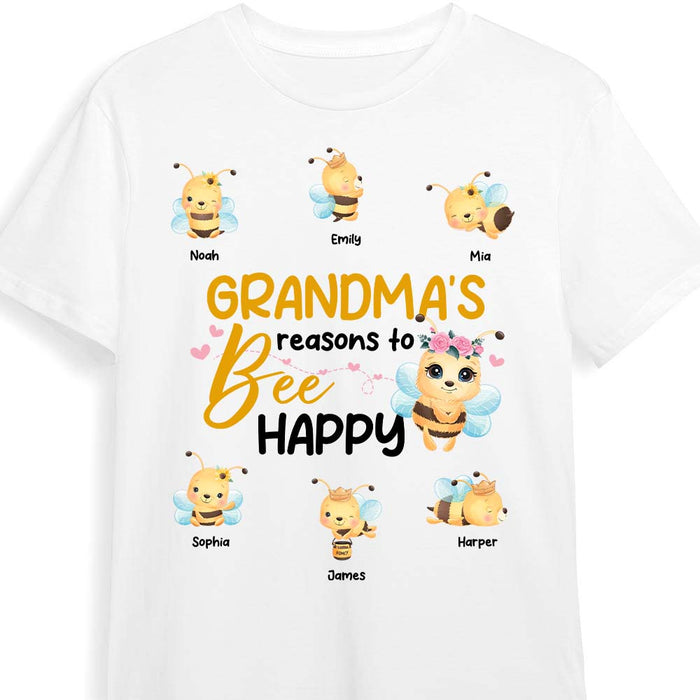 Personalized Gift For Grandma Reasons To Be Happy Shirt - Hoodie - Sweatshirt 31734 1