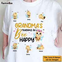 Personalized Gift For Grandma Reasons To Be Happy Shirt - Hoodie - Sweatshirt 31734 thumb 1