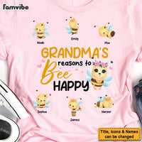 Personalized Gift For Grandma Reasons To Be Happy Shirt - Hoodie - Sweatshirt 31734 thumb 1