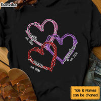 Personalized Gift For Grandma Heart Polka Dot Shirt - Hoodie - Sweatshirt 31742 thumb 1