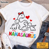 Personalized Custom Nanasaurus Shirt - Hoodie - Sweatshirt 31745 1