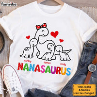 Personalized Custom Nanasaurus Shirt - Hoodie - Sweatshirt 31745 thumb 1