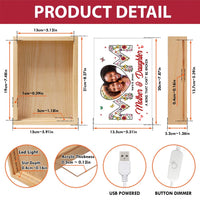 Personalized Mother And Daughter Photo A Bond That Can't Be Broken Picture Frame Light Box 31747 thumb 1