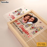 Personalized Mother And Daughter Photo A Bond That Can't Be Broken Picture Frame Light Box 31747 thumb 1