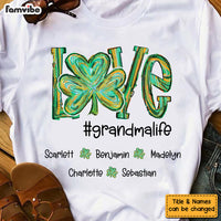 Personalized Gift For Grandma St Patricks Lucky Leaf Shirt - Hoodie - Sweatshirt 31748 thumb 1