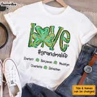 Personalized Gift For Grandma St Patricks Lucky Leaf Shirt - Hoodie - Sweatshirt 31748 thumb 1