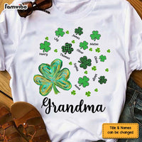 Personalized Gift For Grandma St Patricks Lucky Leaf Shirt - Hoodie - Sweatshirt 31751 thumb 1