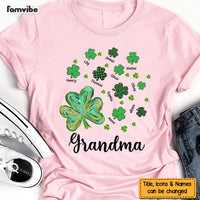 Personalized Gift For Grandma St Patricks Lucky Leaf Shirt - Hoodie - Sweatshirt 31751 thumb 1