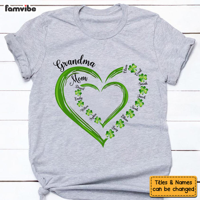 Personalized Gift For Grandma St Patricks Day Shirt - Hoodie - Sweatshirt 31752 1