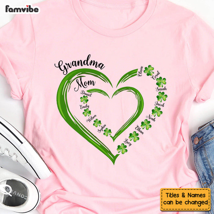 Personalized Gift For Grandma St Patricks Day Shirt - Hoodie - Sweatshirt 31752 1