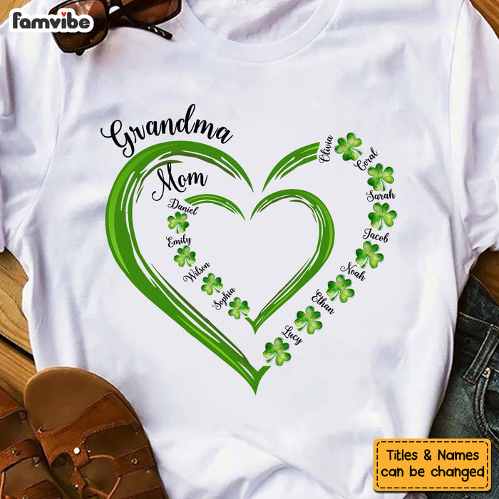 Personalized Gift For Grandma St Patricks Day Shirt - Hoodie - Sweatshirt 31752 1