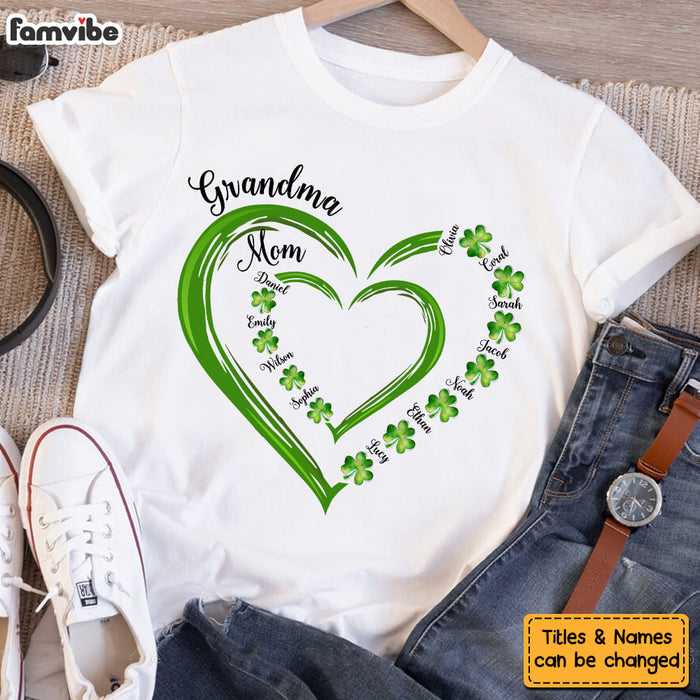 Personalized Gift For Grandma St Patricks Day Shirt - Hoodie - Sweatshirt 31752 1