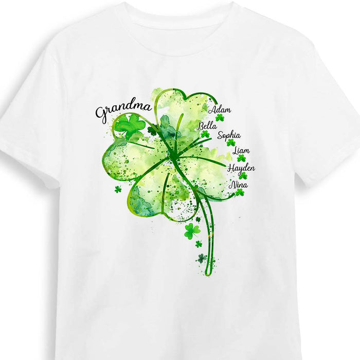 Personalized Gift For Lucky Grandma St Patricks Day Shirt - Hoodie - Sweatshirt 31753 1