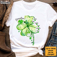 Personalized Gift For Lucky Grandma St Patricks Day Shirt - Hoodie - Sweatshirt 31753 thumb 1