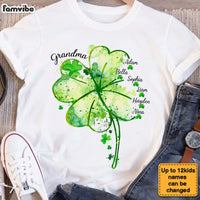 Personalized Gift For Lucky Grandma St Patricks Day Shirt - Hoodie - Sweatshirt 31753 thumb 1
