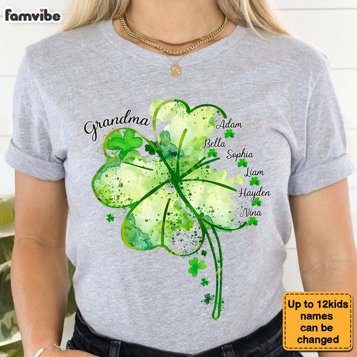 Personalized Gift For Lucky Grandma St Patricks Day Shirt - Hoodie - Sweatshirt 31753 1