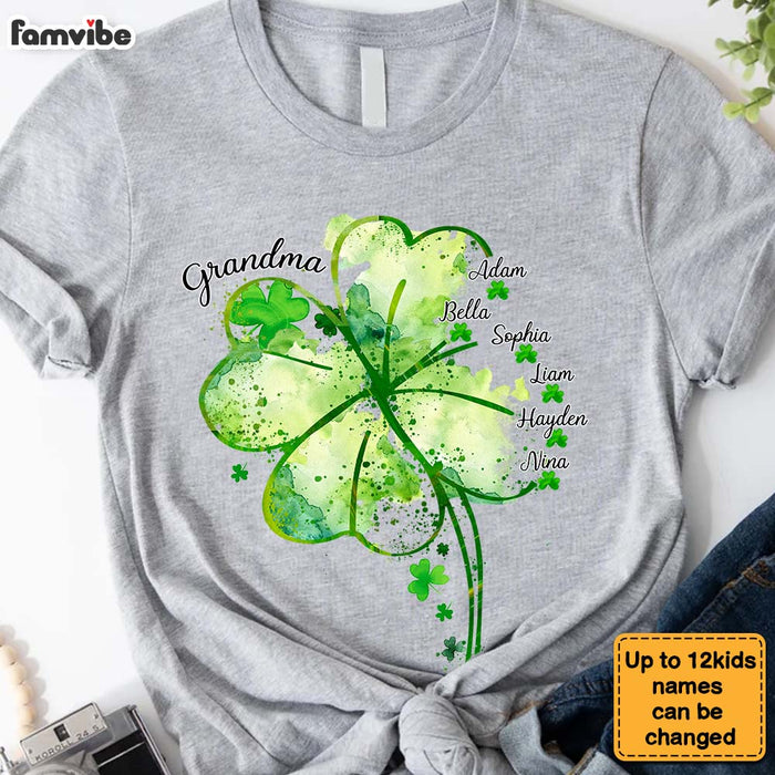 Personalized Gift For Lucky Grandma St Patricks Day Shirt - Hoodie - Sweatshirt 31753 1
