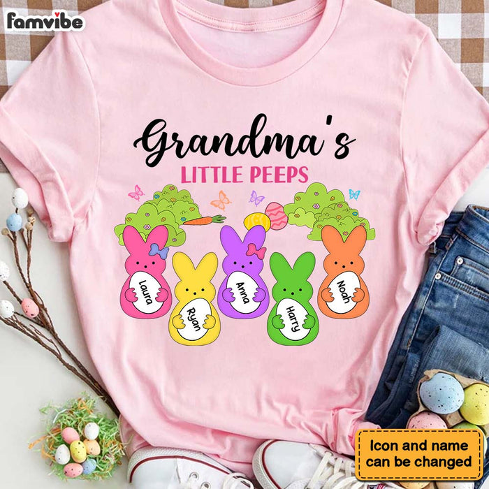 Personalized Gift For Grandma Grandma's Little Peeps Shirt - Hoodie - Sweatshirt 31758 1