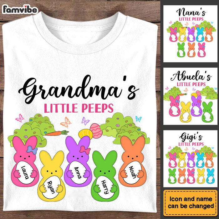 Personalized Gift For Grandma Grandma's Little Peeps Shirt - Hoodie - Sweatshirt 31758 1