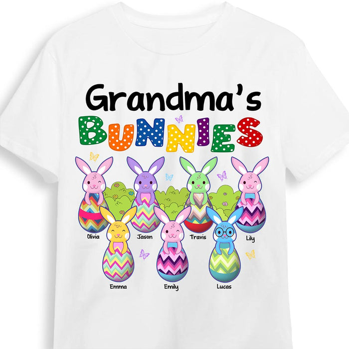 Personalized Easter Gift For Nana Grandma's Bunnies Shirt - Hoodie - Sweatshirt 31761 1