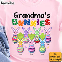 Personalized Easter Gift For Nana Grandma's Bunnies Shirt - Hoodie - Sweatshirt 31761 thumb 1