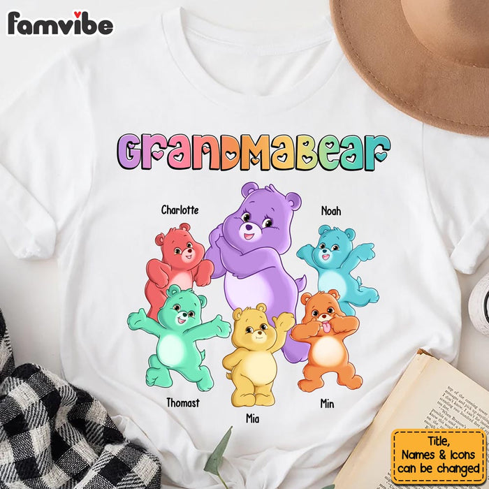 Personalized Gift For Grandma Bear Shirt - Hoodie - Sweatshirt 31767 1