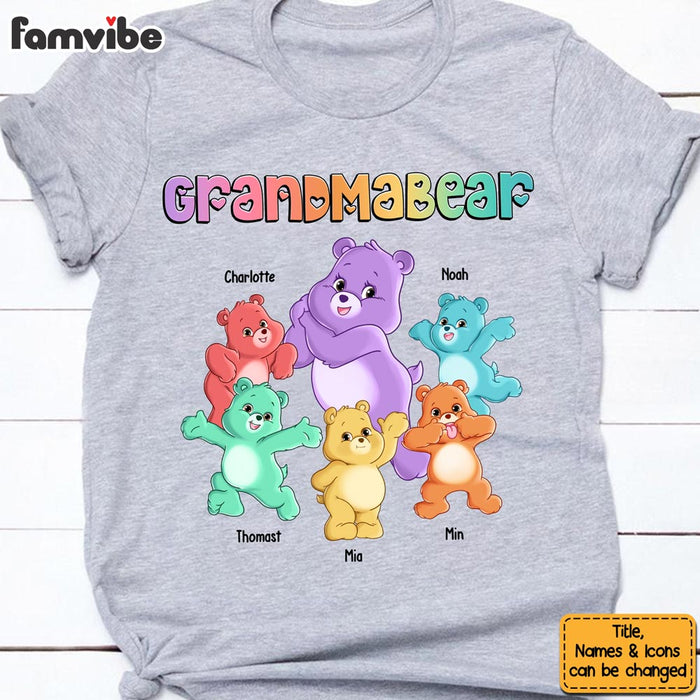 Personalized Gift For Grandma Bear Shirt - Hoodie - Sweatshirt 31767 1