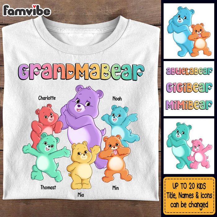 Personalized Gift For Grandma Bear Shirt - Hoodie - Sweatshirt 31767 1