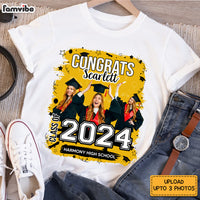Personalized Graduation Gift Custom Photo Congrats Class Of Shirt - Hoodie - Sweatshirt 31768 thumb 1