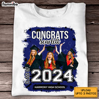Personalized Graduation Gift Custom Photo Congrats Class Of Shirt - Hoodie - Sweatshirt 31768 thumb 1