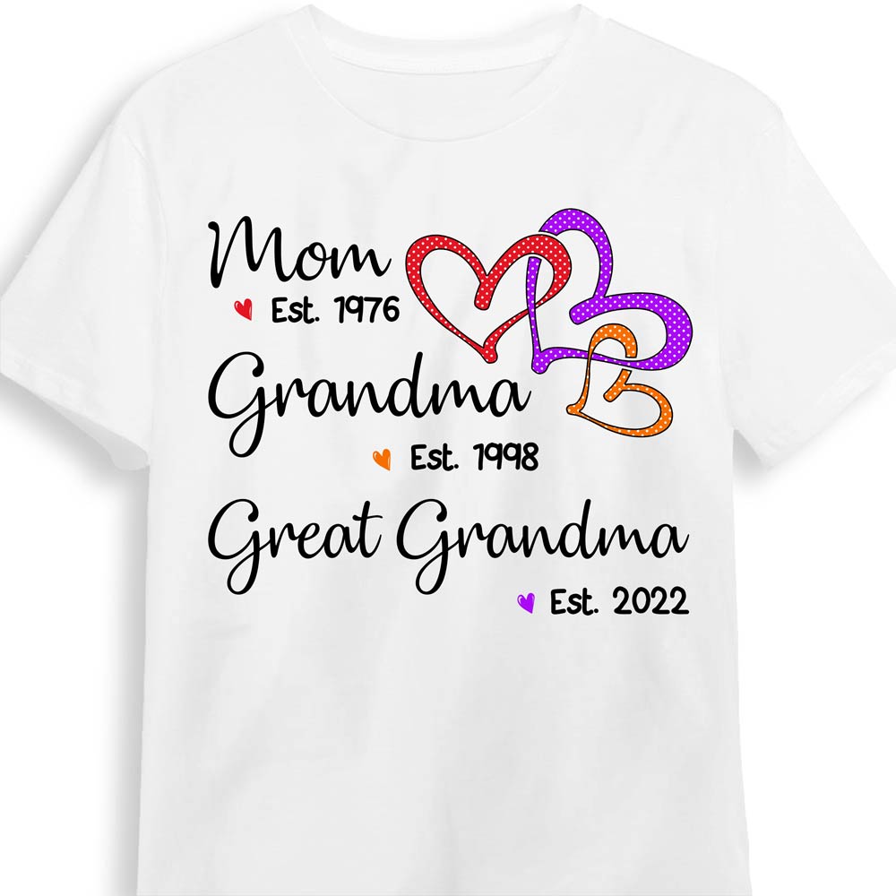 Personalized Gift For Mom Grandma Great Grandma Shirt Hoodie Sweatshirt 31774 Primary Mockup